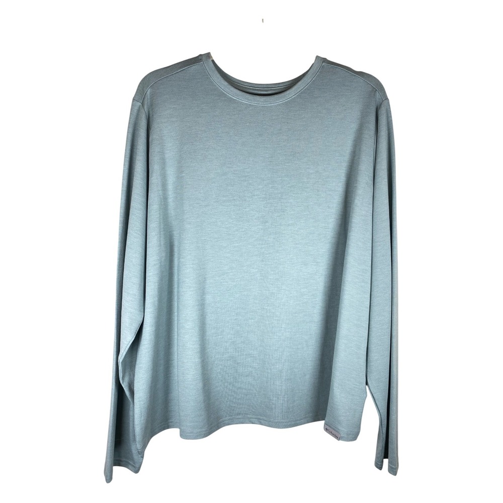 Columbia Long Sleeve Performance Top Men XXL Blue Exc Relaxed Gorpcore AL0100